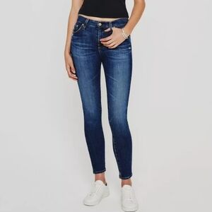 AG Adriano Goldschmied The Farrah High-Rise Skinny Ankle Jeans